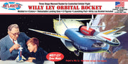 Atlantis Willy Ley Orbital Rocket 1:193 model kit