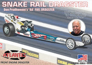 Atlantis Don The Snake Prudhomme front-engine dragster 1:24 model kit