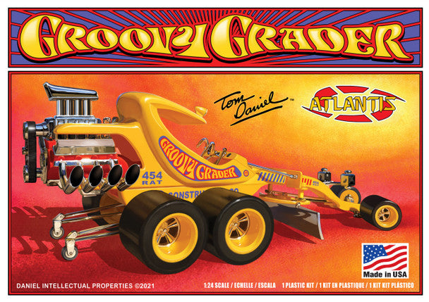 Atlantis Tom Daniel Groovy Grader 1:24 model kit