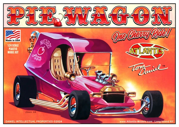 Atlantis Tom Daniel Pie Wagon Mothers Pies 1:24 model kit