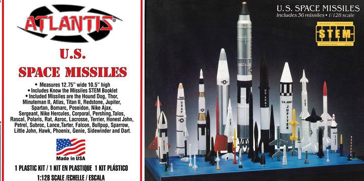 Atlantis U.S. Space Missiles set 1:128 STEM model kit
