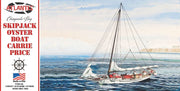 Atlantis Chesapeake Bay Skipjack Oyster Boat Carrie Price 1:60 model kit