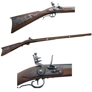 Atlantis Models 1:1 Frontiersman Kentucky Long Rifle American Muzzleloader Model Kit product image