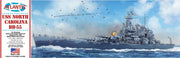 Atlantis USS North Carolina BB-55 The Showboat 1:500 battleship model kit