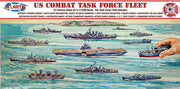 Atlantis U.S. Combat Task Force Fleet 12-ship 1:1200 model kit set