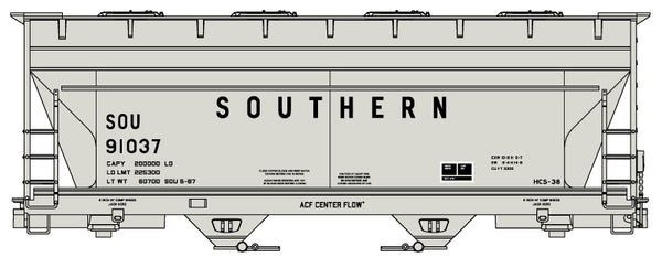Accurail 81871 Southern Railway 2-bay ACF covered hopper HO scale