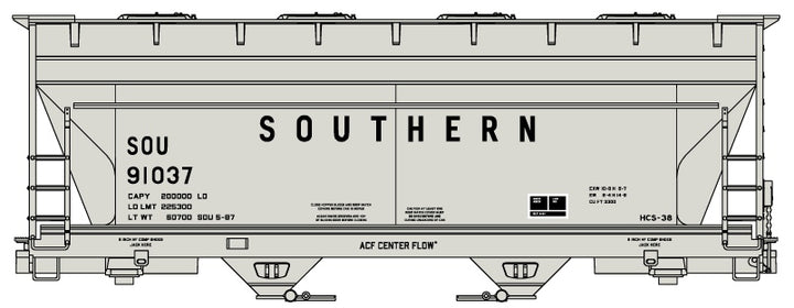 Accurail 81871 Southern Railway 2-bay ACF covered hopper HO scale