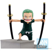 Bandai One Piece Ichibansho Revible Moment Roronoa Zoro & Kuina (Road to Dawn) Figure — product view 5