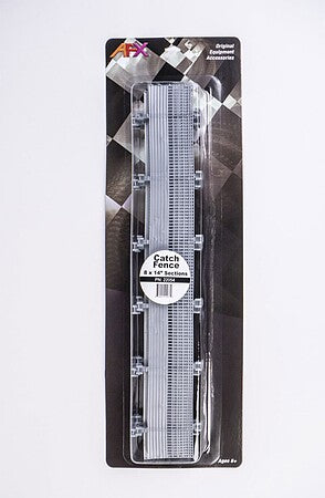 AFX 22054 eight-piece catch fence for HO slot-car track — product view 1