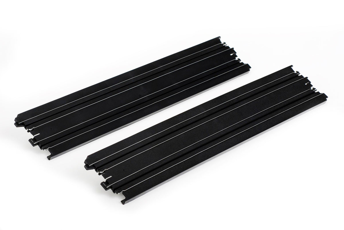 AFX 15-inch straight HO slot car track pair 70600