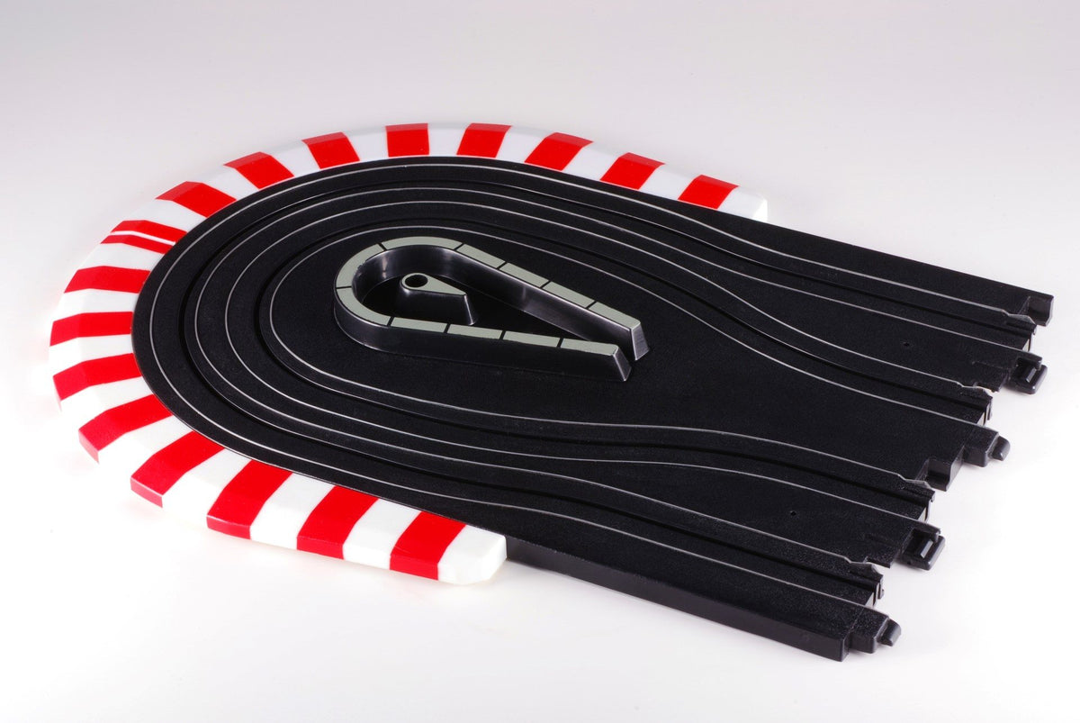 AFX 3-inch hairpin HO slot car track 70614