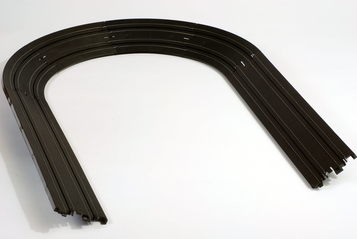 AFX 9-inch banked curve HO slot car track set