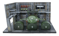 AiP AIP10011 Thunderbird 2 Launch Bay - assembled launch bay, front view