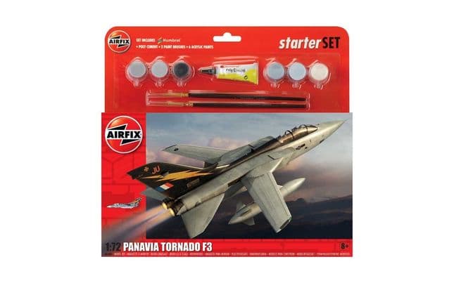 Airfix Panavia Tornado F.3 1:72 Large Starter Set A55301
