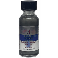 Alclad II Dark Aluminium Metallic Lacquer Paint 1 oz ALC-103 front product view