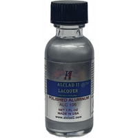 Alclad II ALC-105 Polished Aluminium 1 oz model paint bottle alternate view