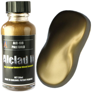 Alclad II ALC-108 Pale Gold bottle and finish sample
