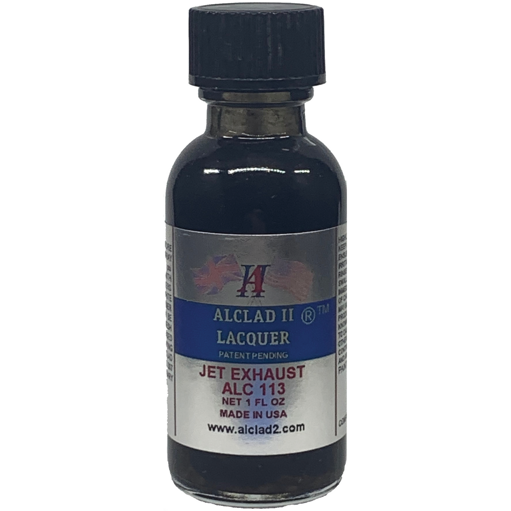 Alclad II ALC-113 Jet Exhaust 1 oz lacquer bottle