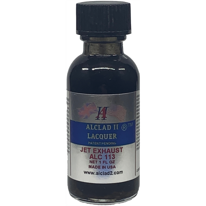 Alclad II ALC-113 Jet Exhaust 1 oz lacquer bottle