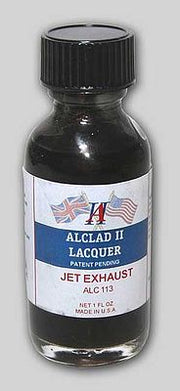 Alclad II ALC-113 Jet Exhaust 1 oz lacquer bottle alternate view