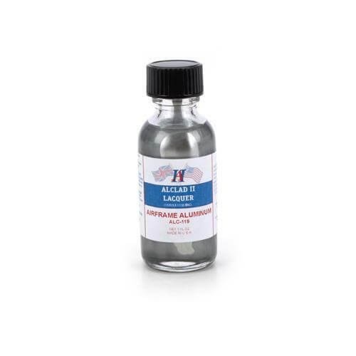 Alclad II ALC-119 Airframe Aluminum 1 oz lacquer bottle