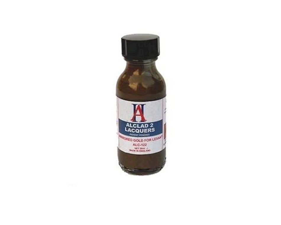 Alclad II ALC122 Polished Gold Lacquer 1 oz exact product view