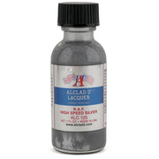 Alclad II ALC-125 RAF High Speed Silver 1 oz lacquer bottle