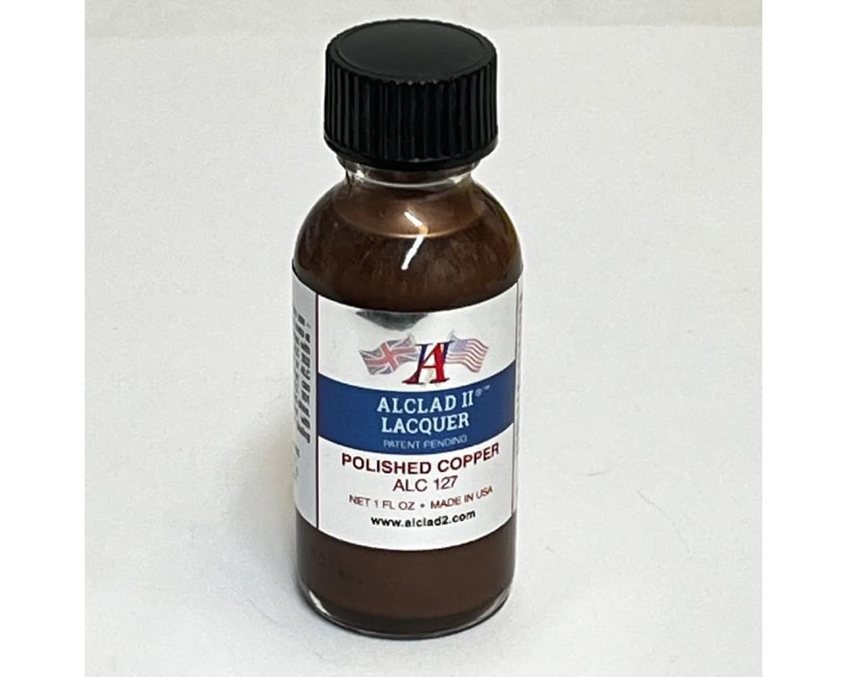 Alclad II ALC127 Polished Copper Lacquer 1 oz exact product view