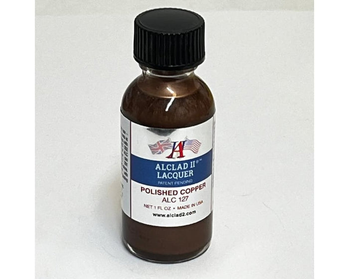 Alclad II ALC127 Polished Copper Lacquer 1 oz exact product view