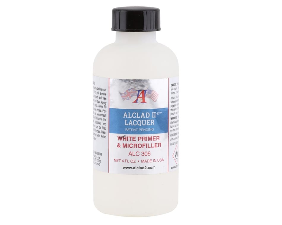 Alclad II ALC306 White Primer and Microfiller 4 oz exact product view