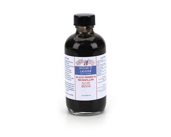 Alclad II ALC309 Black Primer and Microfiller 4 oz exact product view