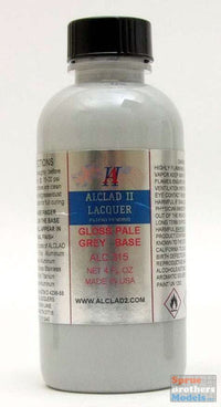 Alclad II ALC315 Gloss Pale Grey Base 4 oz alternate exact product view