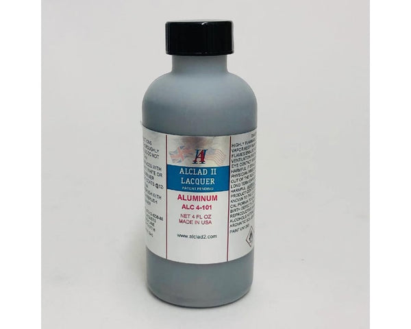 Alclad II ALC4101 Aluminium Lacquer 4 oz exact product view