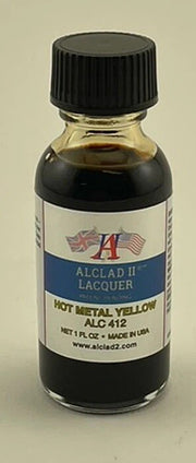 Alclad II ALC412 Hot Metal Yellow 1 oz alternate exact product view