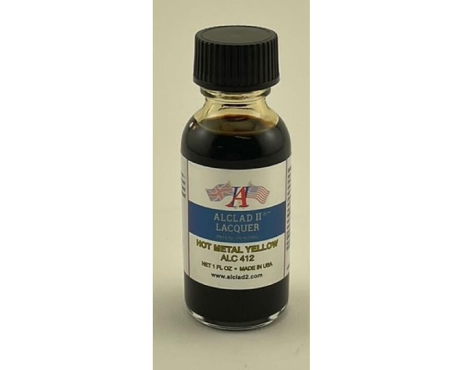 Alclad II ALC412 Hot Metal Yellow 1 oz exact product view