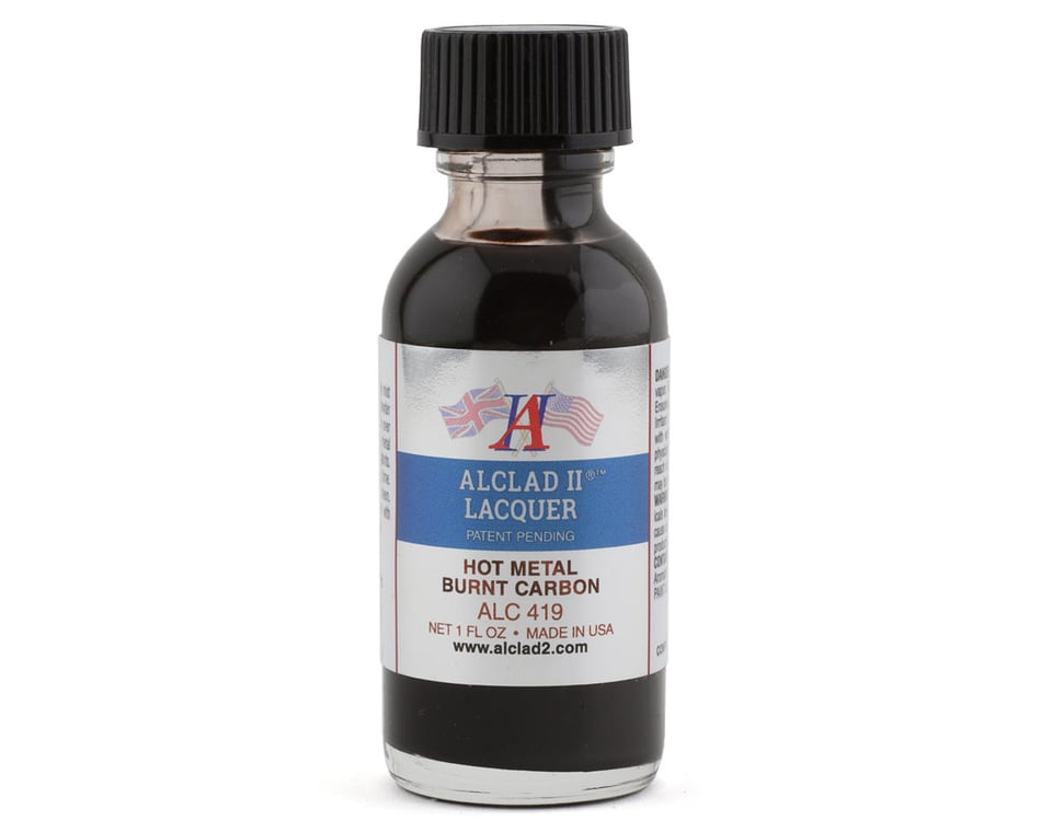 Alclad II ALC419 Hot Metal Burnt Carbon 1 oz exact product view