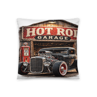 Hot Rod Garage Blown Coupe All-Over Print Pillow product mockup 3