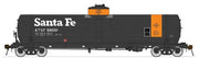 American Limited Models 1820 ATSF #98110 HO scale tank car alternate view