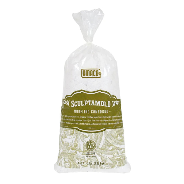 AMACO Sculptamold Modeling Compound 3 lb bag