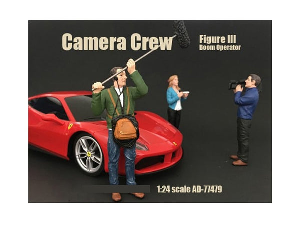 Camera Crew Figure III Boom Operator – American Diorama 1:24