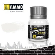 Ammo DRYBRUSH White (40ml bottle) — exact AMMO by Mig Jimenez product image