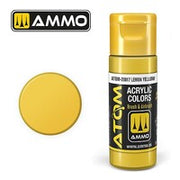 Ammo Atom Color - Lemon Yellow 20ml Bottle — exact product view