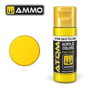Ammo Atom Color - Yellow RAL1023 20ml Bottle — exact product view