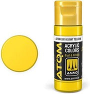 Ammo Atom Color - Sunny Yellow 20ml Bottle — exact product view