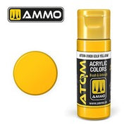 Ammo Atom Color - Gold Yellow 20ml Bottle — exact product view