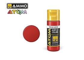 Ammo Atom Color - Blood Red 20ml Bottle — exact product view