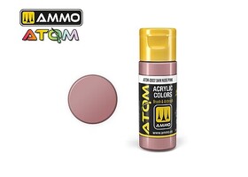 Ammo Atom Color - Dark Nude Pink 20ml Bottle — exact product view