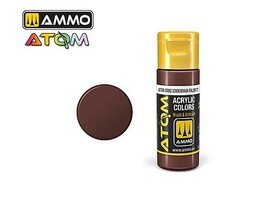 Ammo Atom Color - Schokobraun RAL8017 20ml Bottle — exact product view