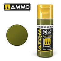 Ammo Atom Color - Dark Olive Green 20ml Bottle — exact product view
