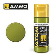 Ammo Atom Color - Yellow Green 20ml Bottle — exact product view